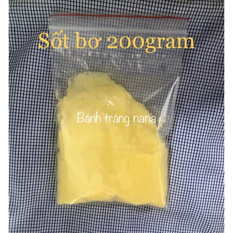 Sốt Bơ 200gram ( dùng để ăn bánh tráng bơ)