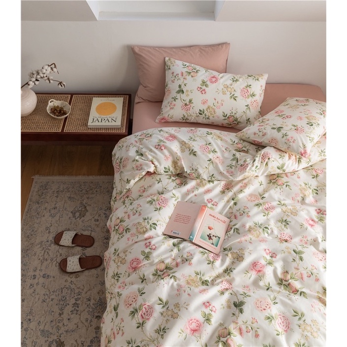 Cotton 100% hoa nhí cổ điển cao cấp | BigBuy360 - bigbuy360.vn