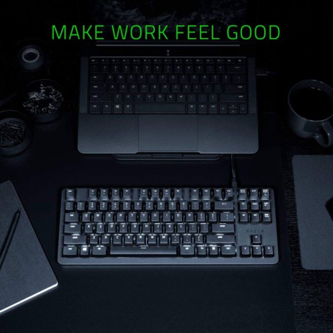 Bàn phím Razer BlackWidow Lite–Silent Mechanical-US Layout-Orange Switch _Chính hãng