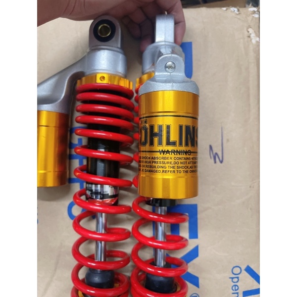 Phuộc ohlins gắn xe dream wave sirius taurus cub chaly axelo elegant cafe max fu