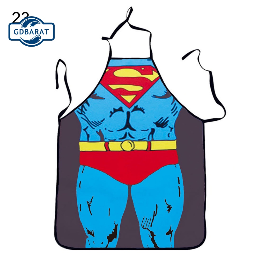 [NYCA Stock] Tạp Dề Unisex Không Tay Dễ Điều Chỉnh Họa Tiết Gợi Cảm