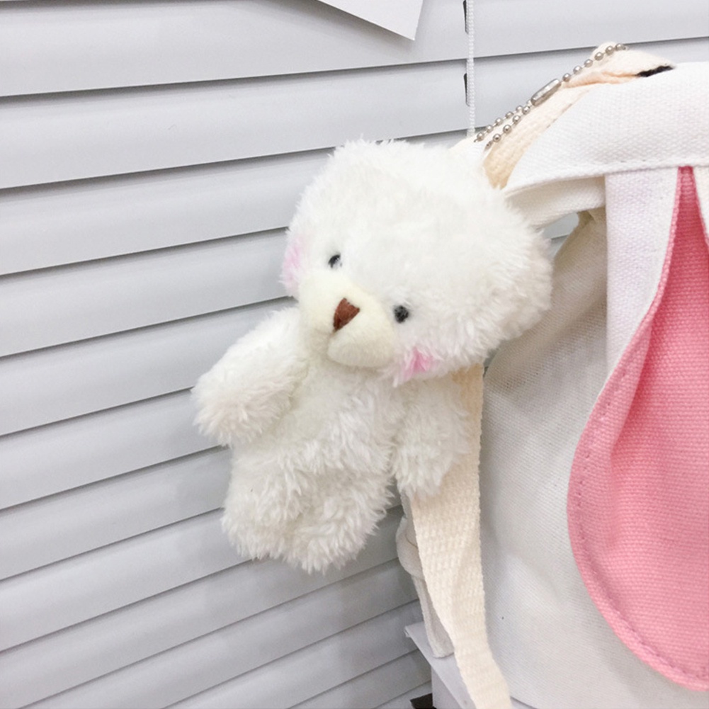 Túi Đeo Chéo Một Bên Vai Vải Canvas JP7 Dễ Thương Phong Cách Hàn Quốc Cho Nữ