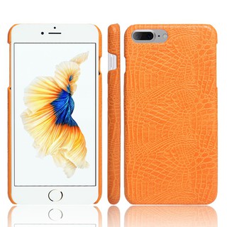 For iPhone 8 Plus Case Crocodile Pattern Skin Hard Cover