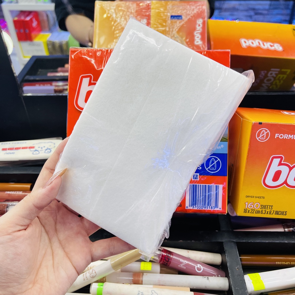 Giấy Thơm Quần Áo Giảm Mùi Ẩm Mốc BOUNCE 4 In 1 Dryer Sheets - Mỹ