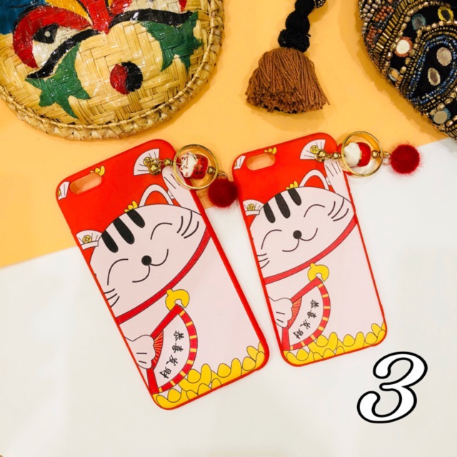 Ốp chó phát tài - mèo thần tài ip 6 6plus 7 7plus 8 8plus X