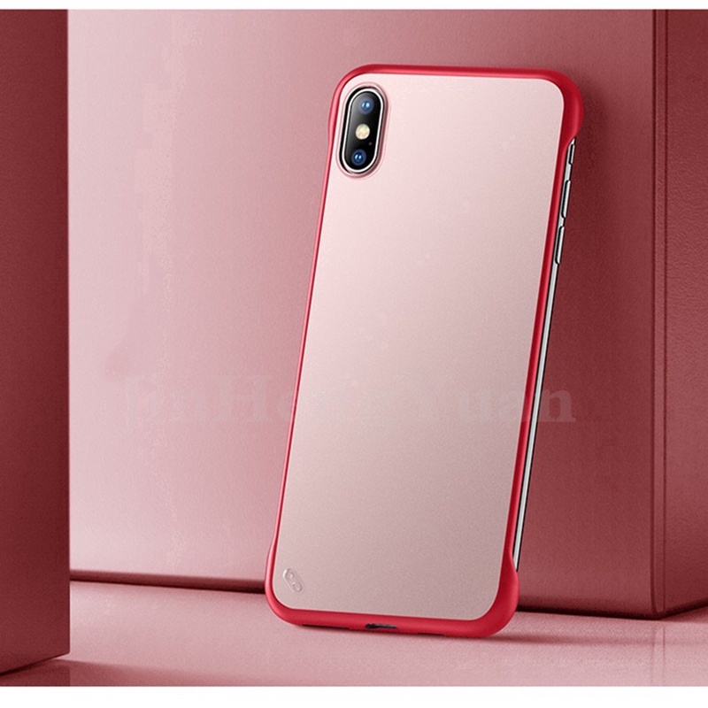 Ốp Điện Thoại PC Cứng Trong Suốt Mặt Nhám Cho IPhone XR XS Max 6 6S 7 8 PLUS 11 11Pro