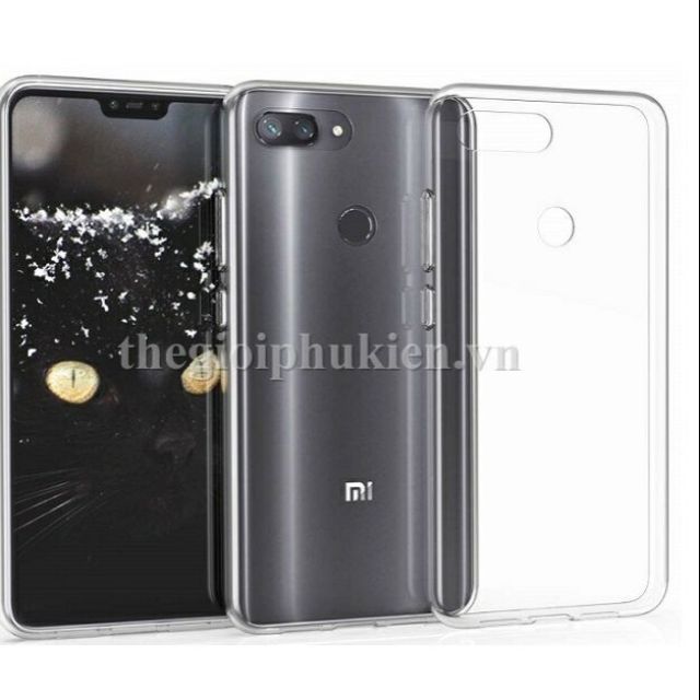 Ốp lưng silicon xiaomi mi 8 lite dẻo cao cấp