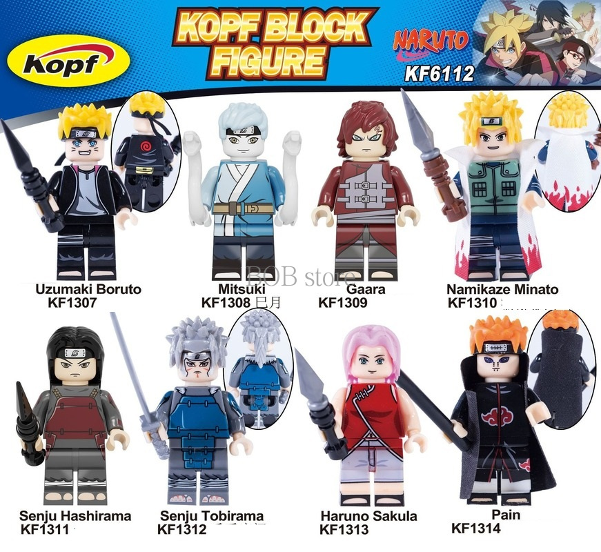 Mô Hình Đồ Chơi Lắp Ráp Lego Kf6078 Kf6112 Hình NARUTO