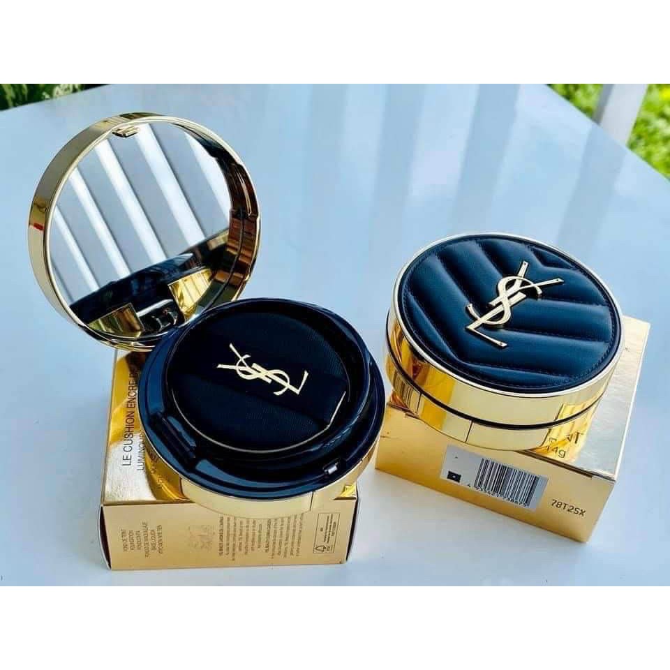 [CUSHION YSL] Phấn Nước YSL Le Cushion Encre De Peau Luminous Matte Cushion Foundation ( Bản Vỏ Da Mới Nhất) | BigBuy360 - bigbuy360.vn