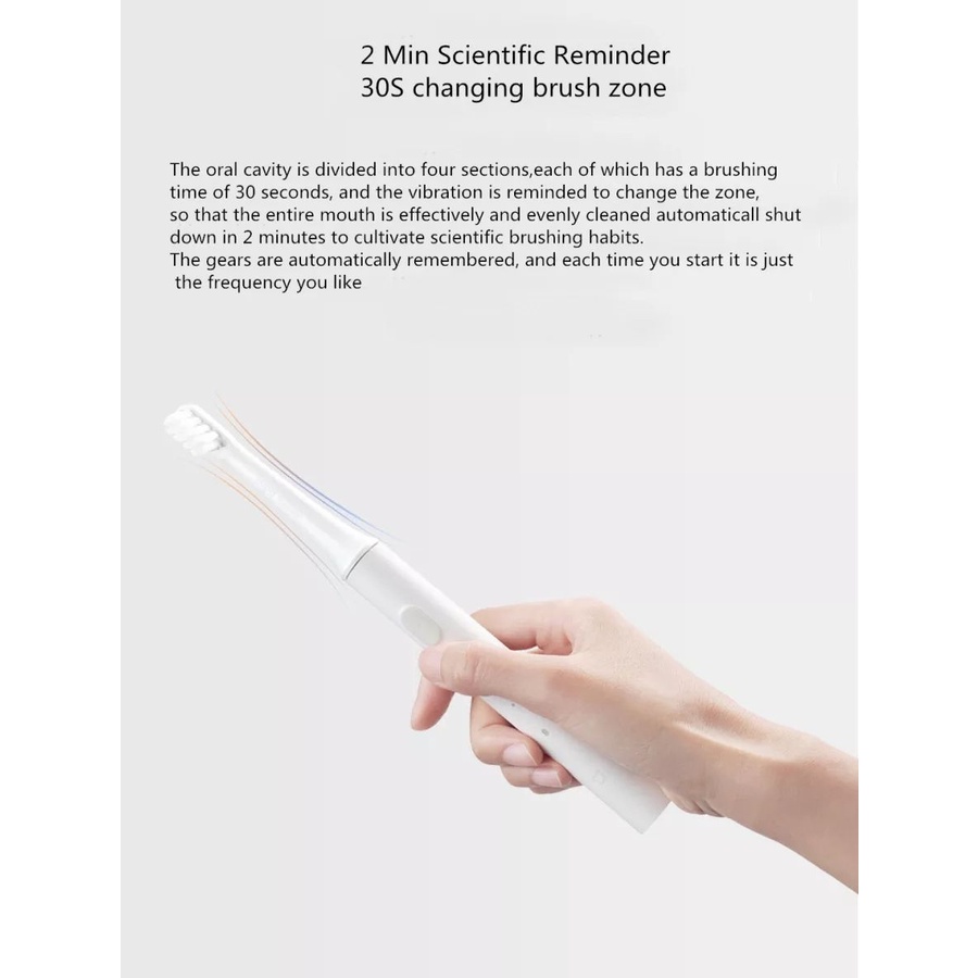 Bàn chải điện Xiaomi Mijia T100 2 chế độ vận hành - Shop Mi YouPin Store