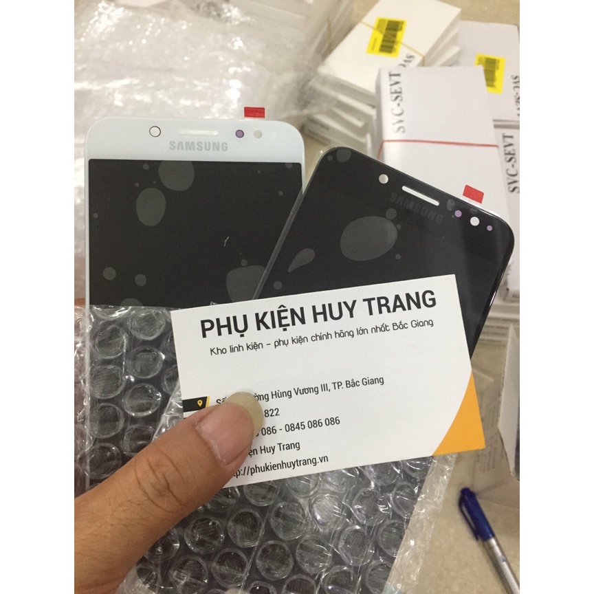 Màn hình samsung J7 Plus - Màn 2ic Trắng