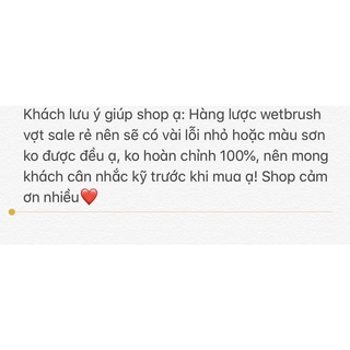 [Bill Us] Lượt chải tóc Wet Brush cho trẻ em