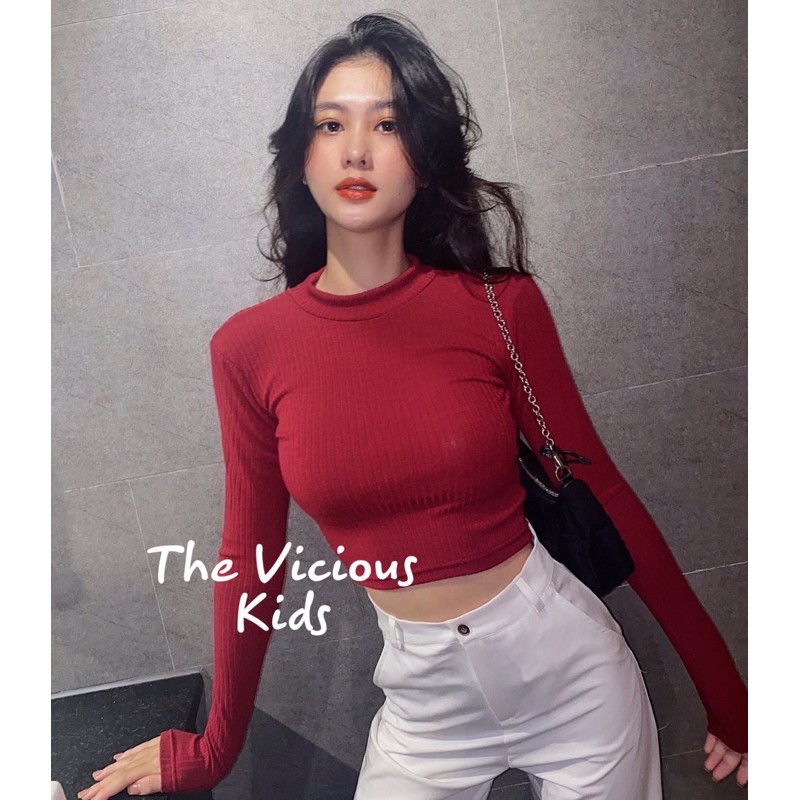 Áo tay dài kiểu lưng