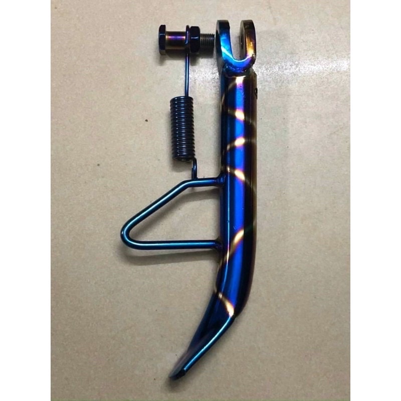 Chân chống xe máy titan 7 màu đẹp lắp đặt cho mọi loại xe.