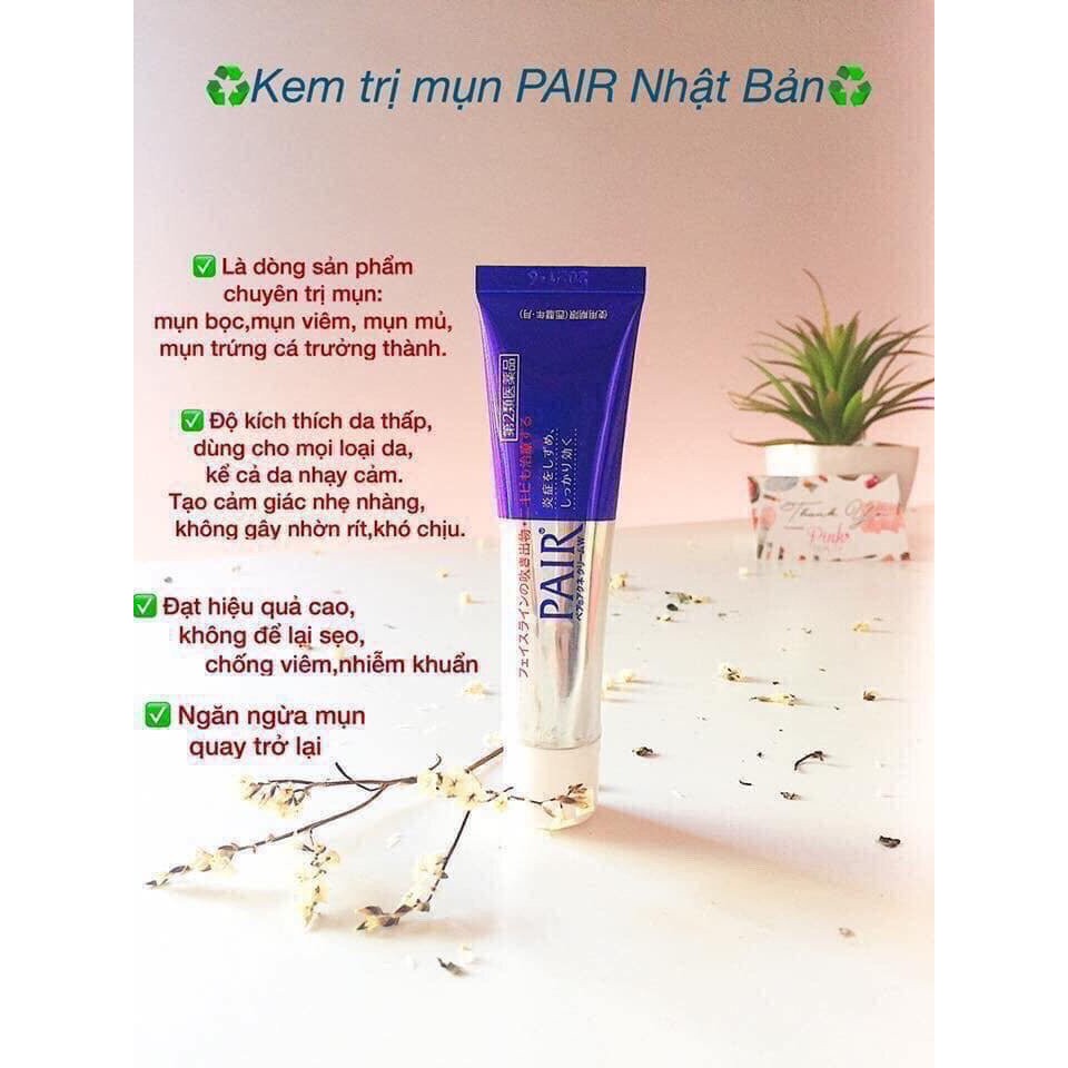 Kem Giảm Mụn Pair Nội Địa Nhật 24G