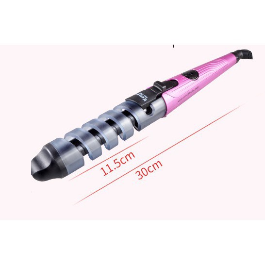 Máy Uốn Xoắn Tóc Ceramic Kemei KM-1026
