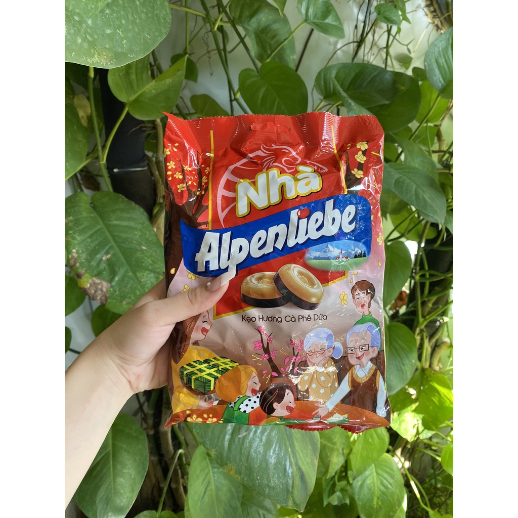 Kẹo Vị Cà Phê Dừa Alpenliebe (Gói 329g-lớn)