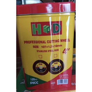 Đá cắt sắt, inox HD xịn(số lượng 100 viên)
