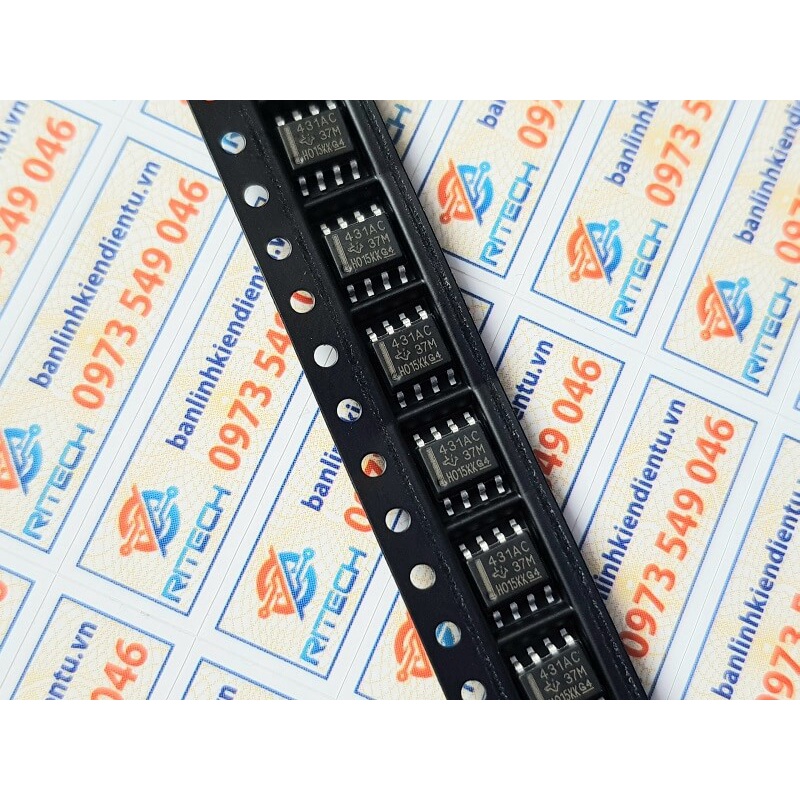 [Combo 10 chiếc] 431AC TL431AC TL431AI IC hồi tiếp nguồn SOP-8