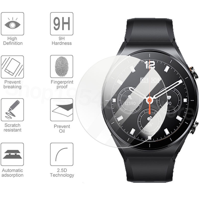 1 Kính Cường Lực Bảo Vệ Màn Hình Đồng Hồ XiaoMi Watch S1 Active / Smart Watch S1