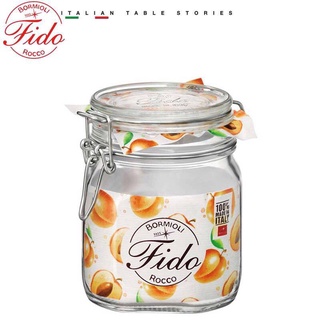 Hũ thủy tinh nắp cài kín hơi Fido 750ml Bormioli Rocco Italy