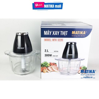 Máy xay thịt,máy xay Matika MTK-3220 đa năng,xay nhuyễn,bảo hành 12 tháng
