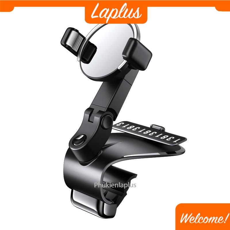 Giá đỡ điện thoại ô tô có trục xoay 360 độ