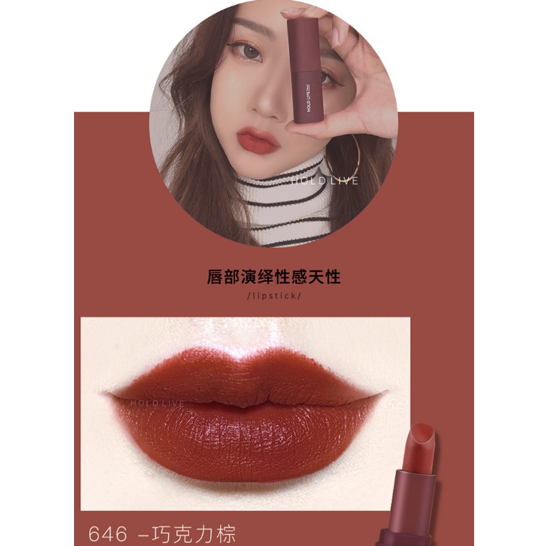 Set son thỏi Hold live special lip jewelry Box Mouse velvet Lipstick nội địa Trung mềm mịn môi | BigBuy360 - bigbuy360.vn