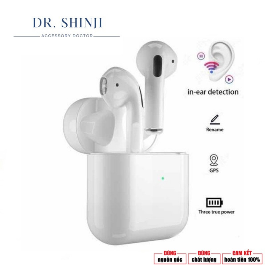 Tai Nghe Iphone Bluetooth  Airpod Pro 4 Phiên Bản Nâng Cấp  Cảm Ứng Bluetooth 5.0 Âm Thanh Sống Động Bảo Hành 12  Tháng