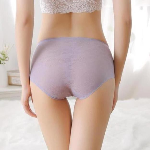 COMBO 4 Quần lót su đúc hoa văn chìm Quảng Châu sexy kháng khuẩn xuất Nhật Q12