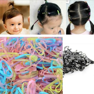 Set 400-500 Dây Thun Cột Tóc Cho Bé Gái
