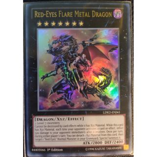 Thẻ bài Red-Eyes Flare Metal Dragon