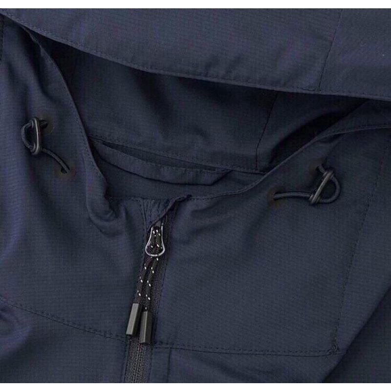 Áo khoác gió nam hai lớp lót lưới xuất dư vải gió gân cao cấp.