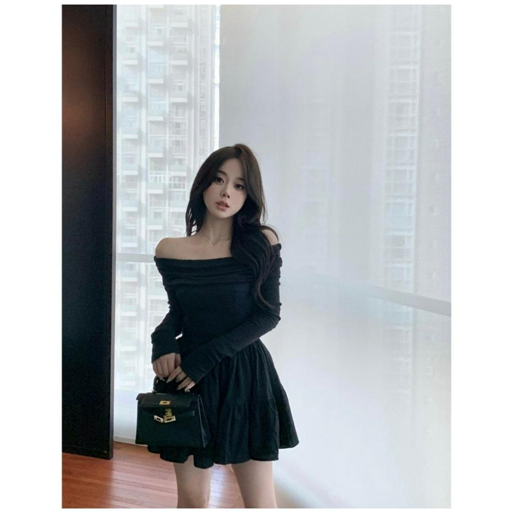 SET ÁO BẸT VAI CHÂN VÁY XOÈ