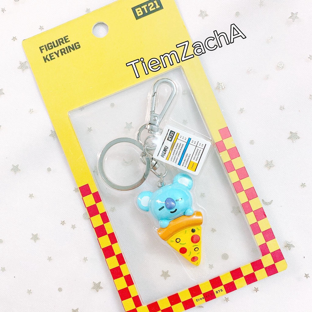 BT21 BITE MÓC KHÓA MÔ HÌNH NHÂN VẬT FIGURE KEYRING