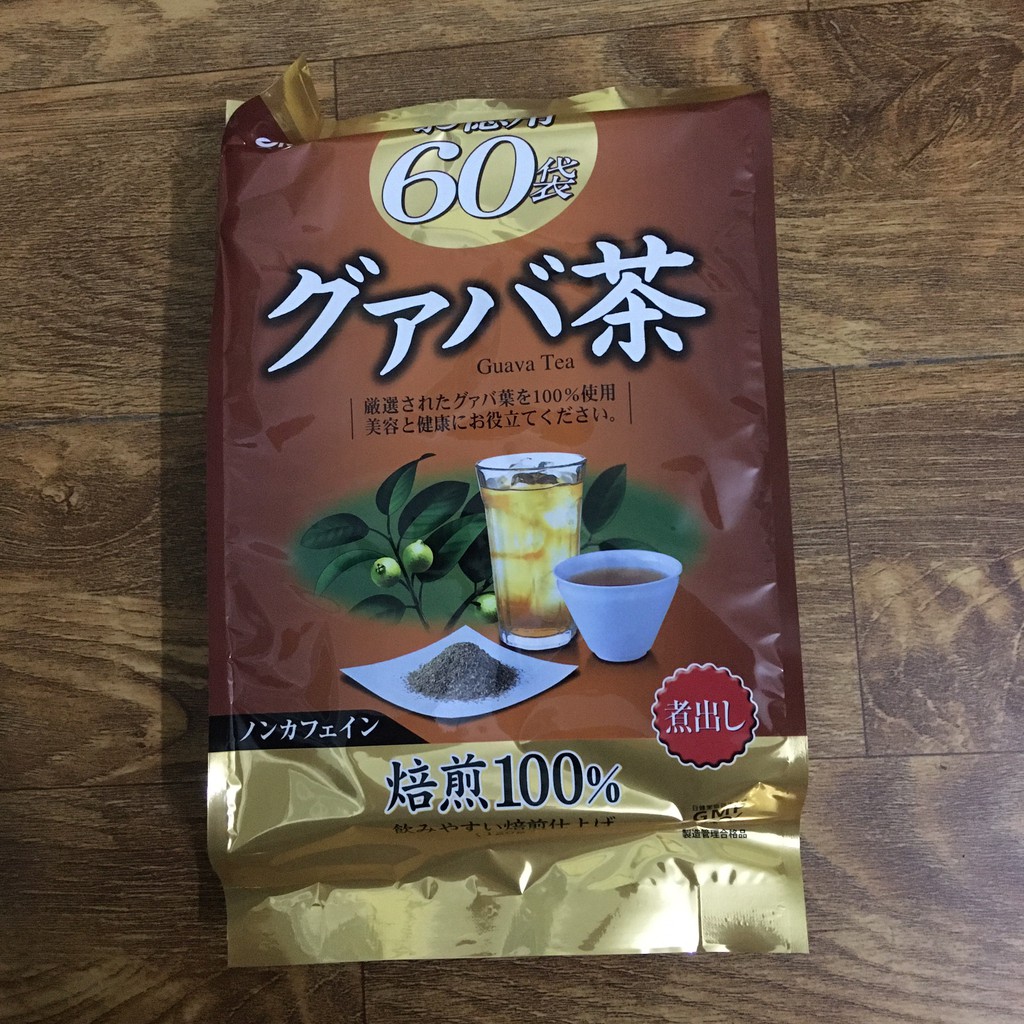 Trà lá ổi Orihiro Nhật Bản 60 túi nhỏ