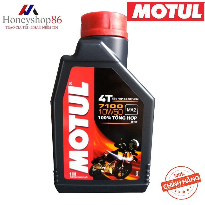 <Mua Nhiều> Nhớt Motul 7100 4T 10W50 1L HONEYSHOP86