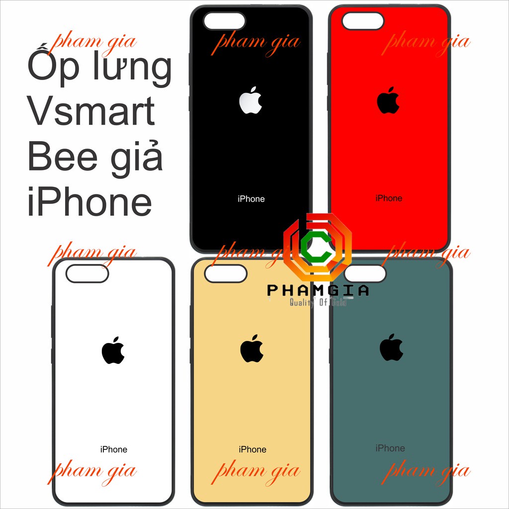 Ốp lưng Vsmart Bee dẻo giả Iphone dẻo siêu bền siêu đẹp