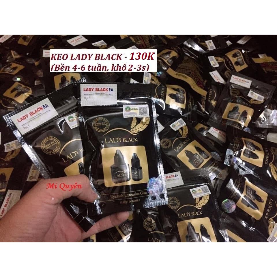 Keo nối mi Lady Black