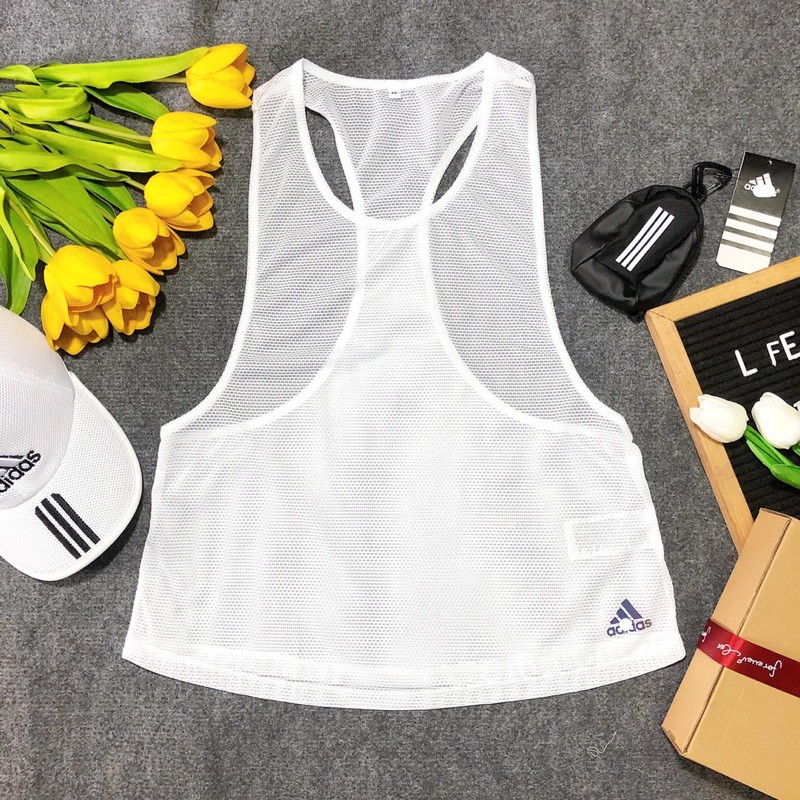 ÁO TANKTOP KHOÉT NÁCH MẶC NGOÀI BRA NỮ GYM, YOGA, DANCE, ĐI BIỂN