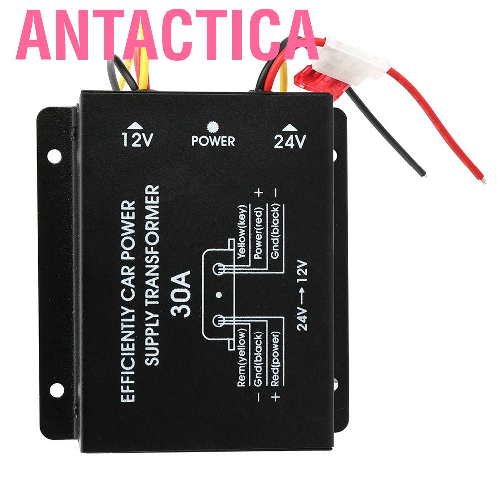 Thiết bị chuyển đổi nguồn điện 30A 24V sang 12V cho xe hơi | BigBuy360 - bigbuy360.vn