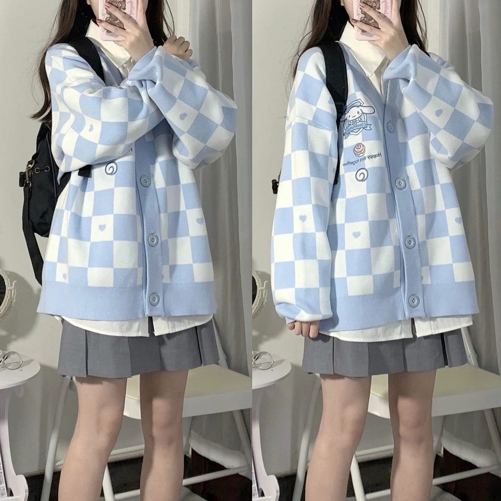 Áo Khoác Cardigan Nữ Thêu Hoa Thời Trang