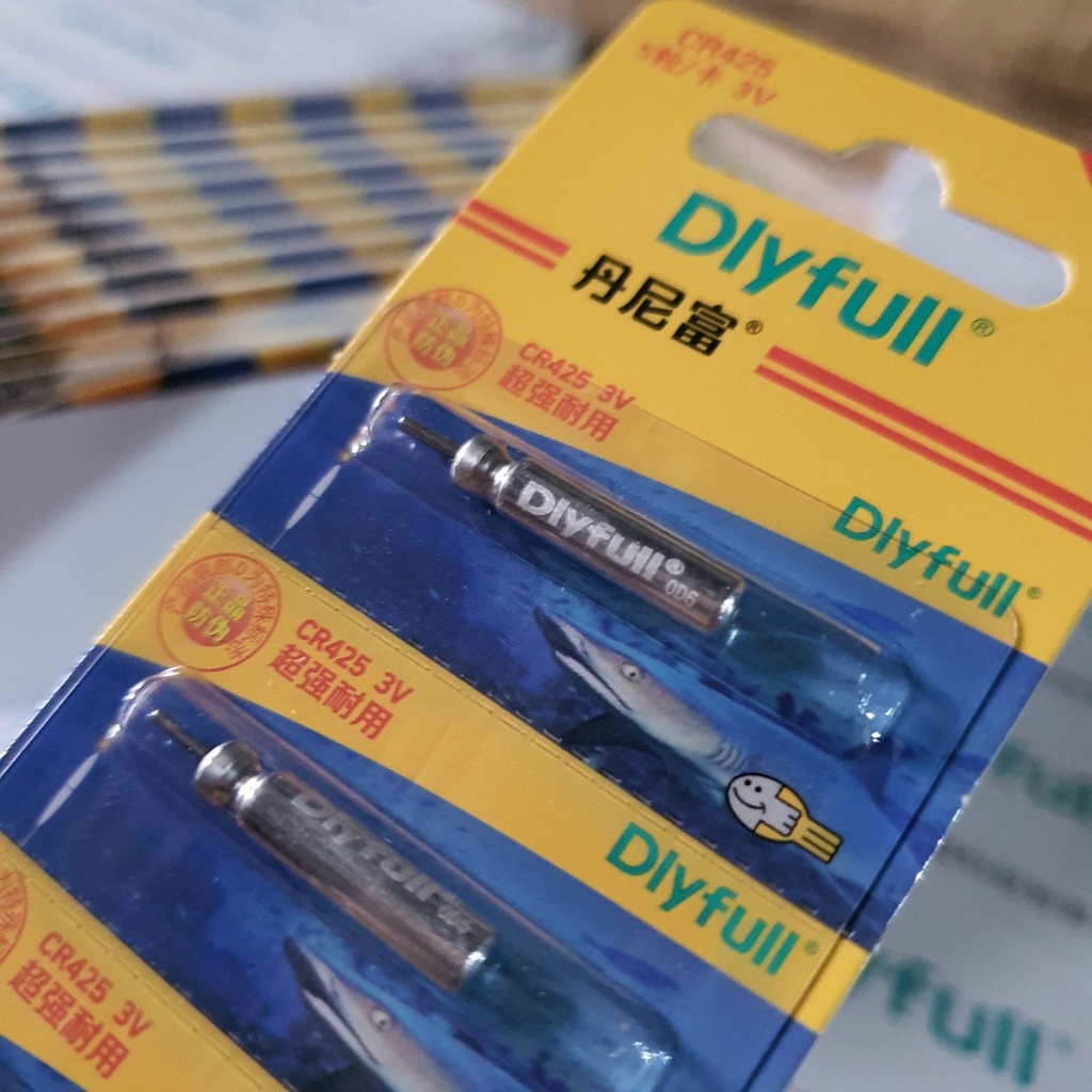 Pin Điện Tử CR-425 ( Vỉ 5 quả ) Chuyên lắp phao câu đài câu đêm
