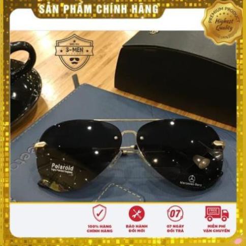 [KM 50%] ❌POSHOP❌KÍNH MÁT NAM CAO CẤP MB DÁNG MÃNH TRÒNG POLARIZED UV400 HOT TREND TẶNG KÍNH ĐÊM . | BigBuy360 - bigbuy360.vn