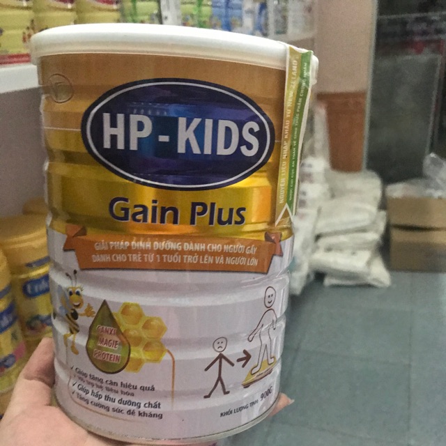 Sữa bột HP-KIDS Gain IQ 1-15tuổi date t12