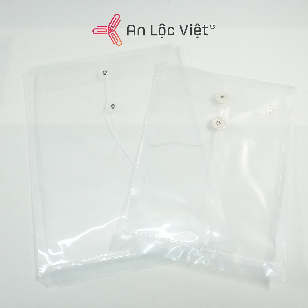 Set 5 Cái Bìa nhựa quấn dây F4 đựng tài liệu, hồ sơ cực kỳ tiện dụng cho sinh viên - nhân viên văn phòng