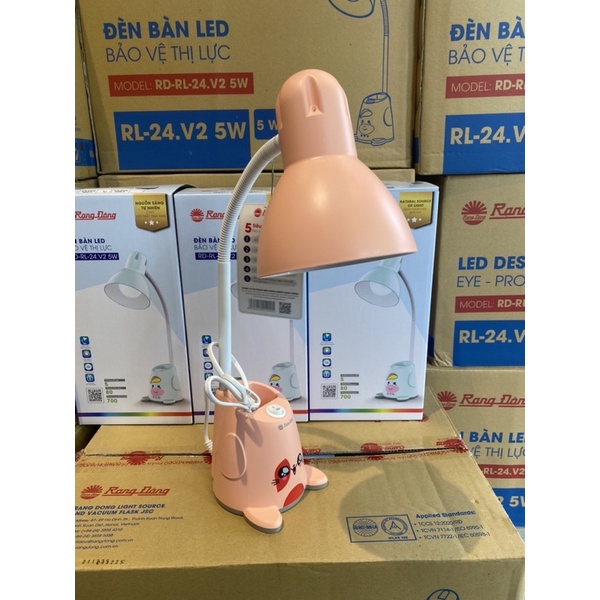 Đèn bàn led rạng đông-bảo vệ thị lực ,RD-RL-24-V2-5w.