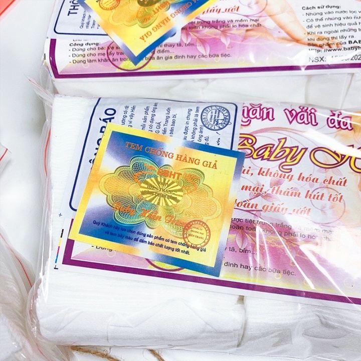 Khăn khô đa năng, khăn lau đa năng Hiền Trang 200g 150 tờ giấy vệ sinh siêu mềm loại dày cực kỳ tiện lợi cho mẹ và bé