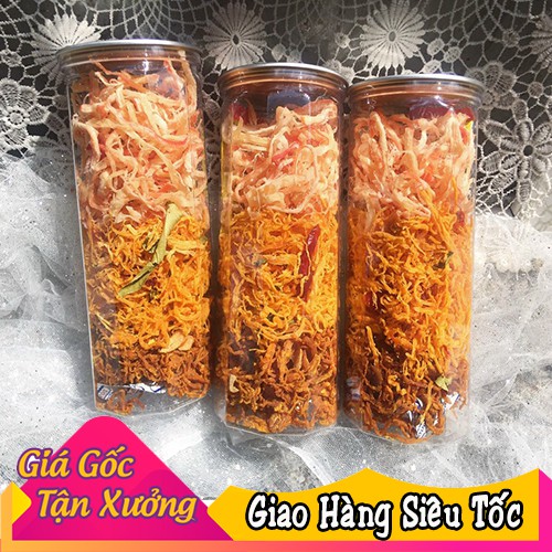 ❤️ Khô mix 3 vị heo, gà, mực 300gr Và 250g ❤️