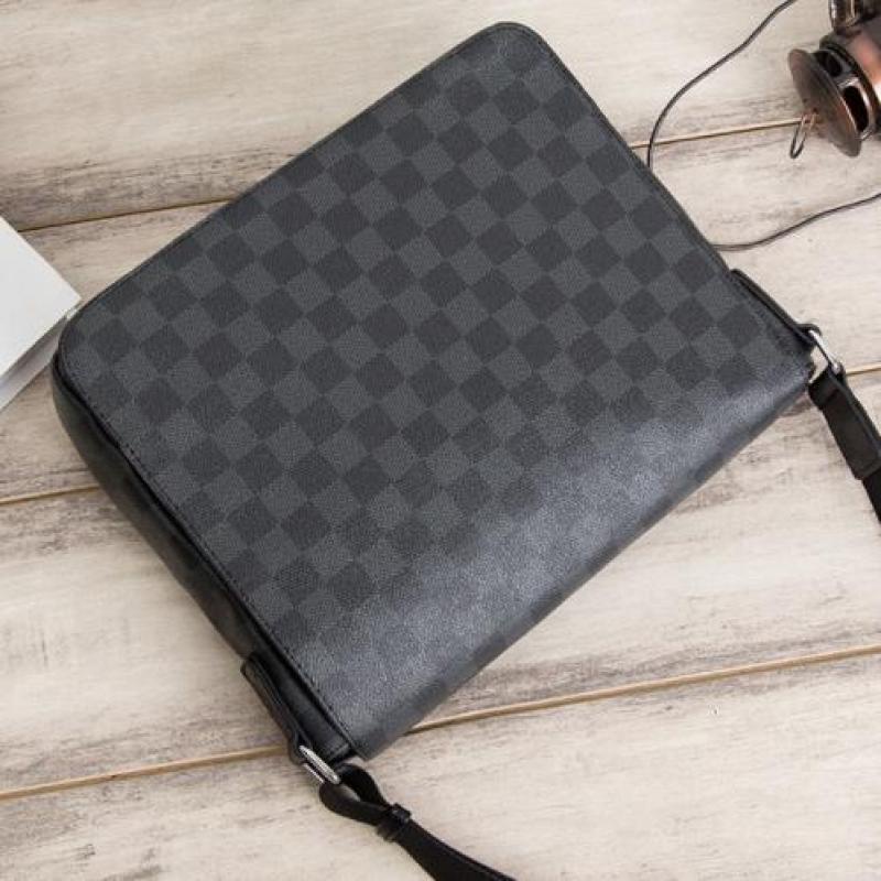 Túi Da Đeo Chéo Nhiều Ngăn Chống Thấm Nước Thời Trang Cho Nam